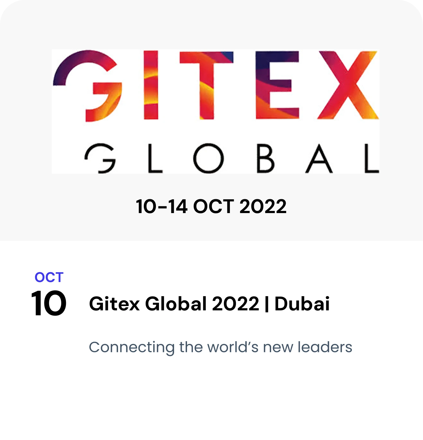 Gitex Global 2022
