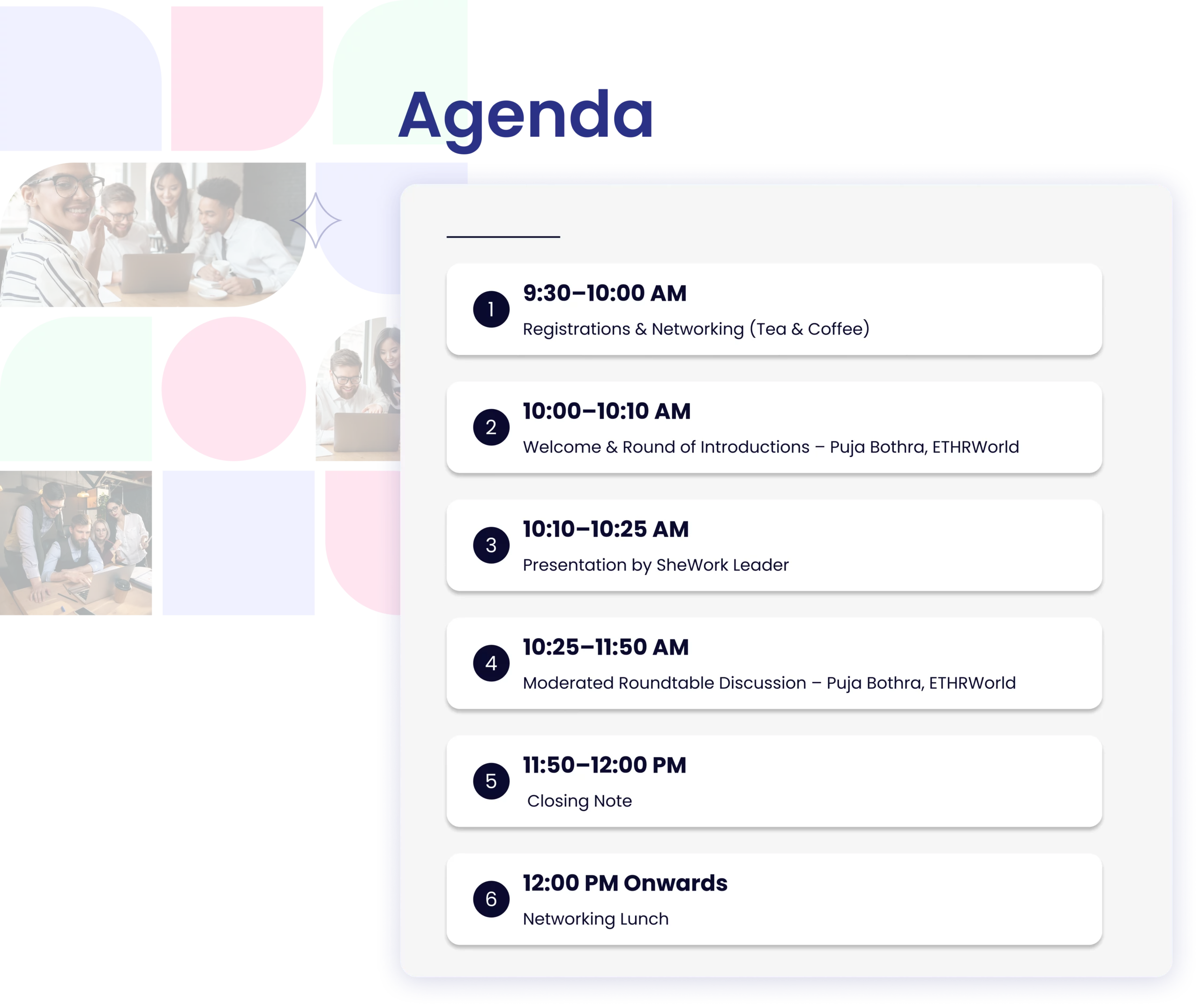 Agenda