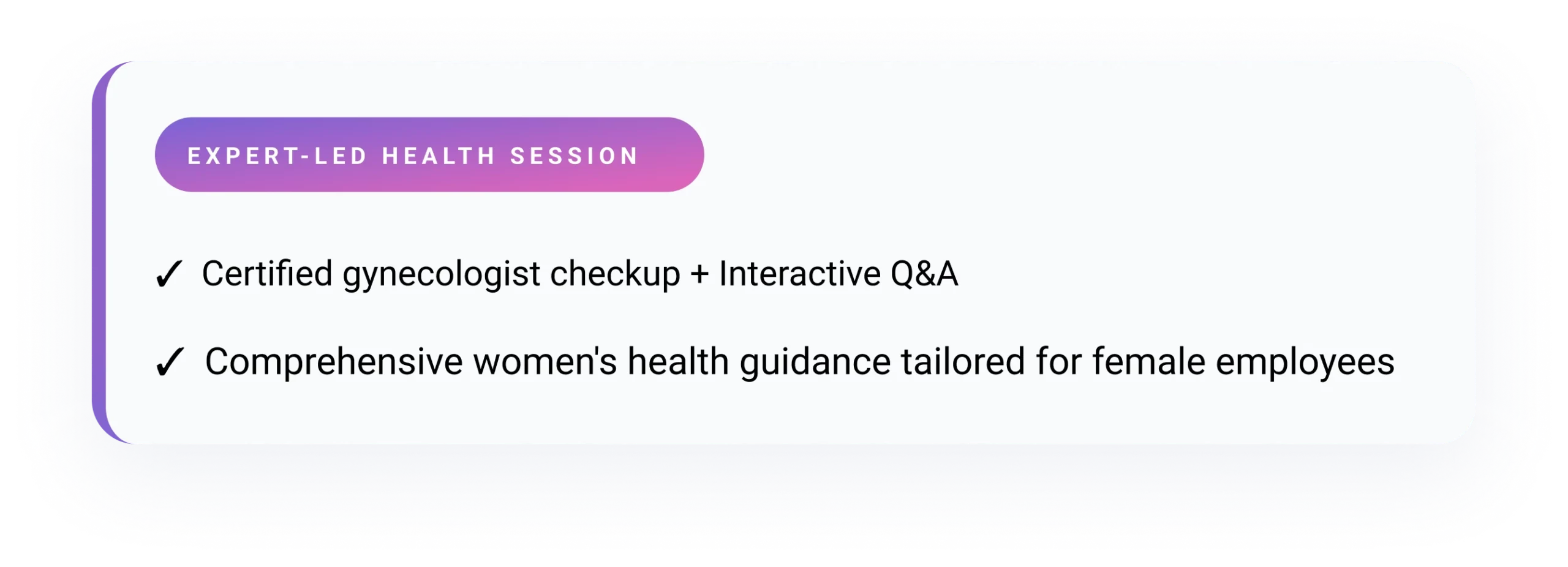 Expert-Led Health Session