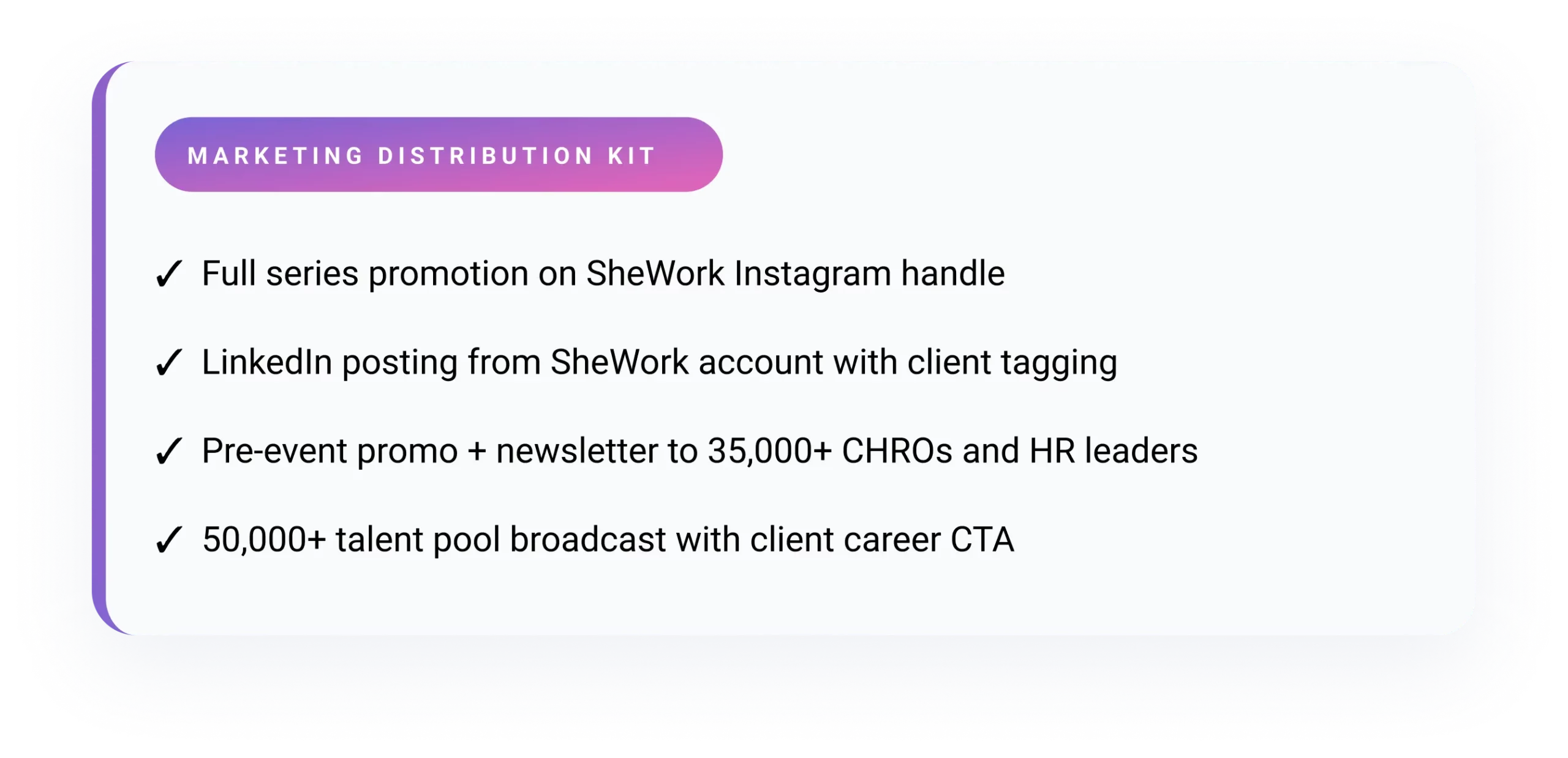 Marketing Distribution Kit