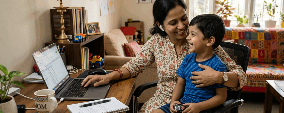 how to balance work and family as a mom