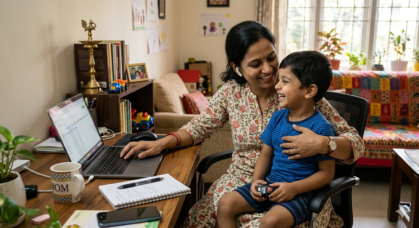 how to balance work and family as a mom