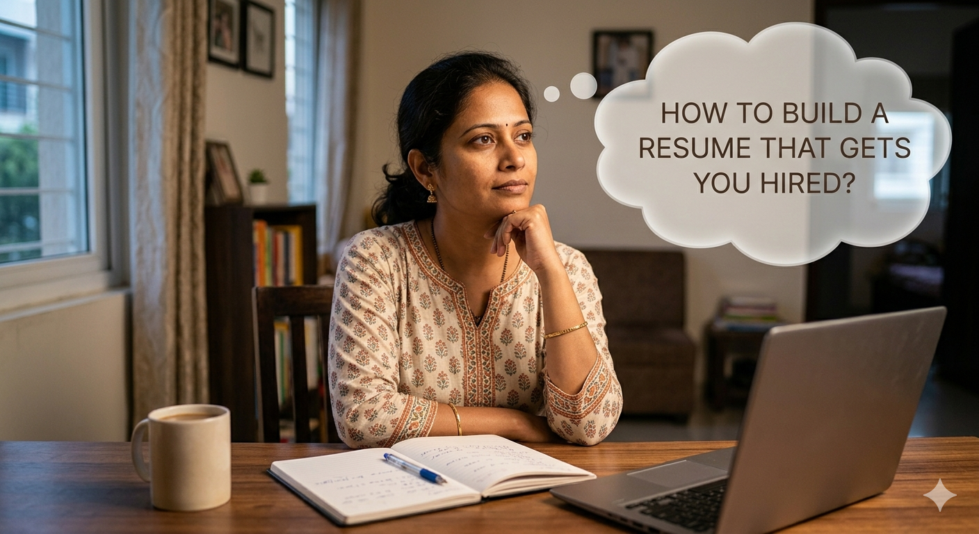 how to build a resume​